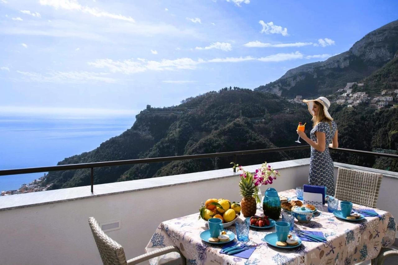 Villa Amalfi Sea View Scala Exterior foto