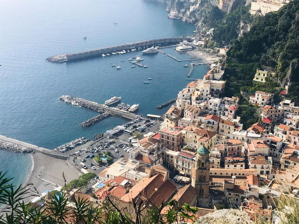 Villa Amalfi Sea View Scala Exterior foto